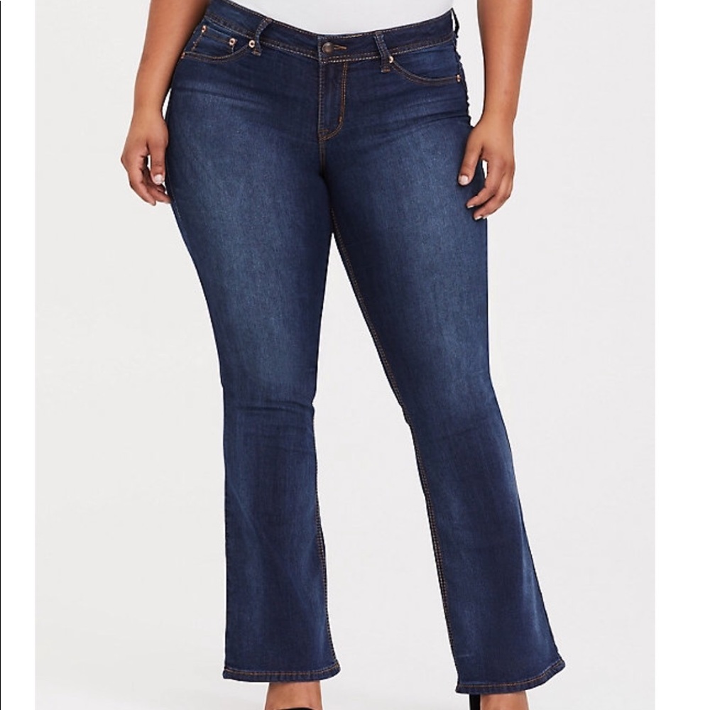 Slim Boot Cut Jeans